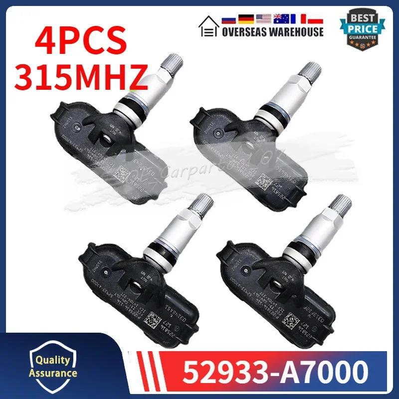 TPMS Ÿ̾ з ,  Ʈ    5 , Ÿ̾ з  , 52933-3X205, 315MHZ, 52933-A7000, 4 